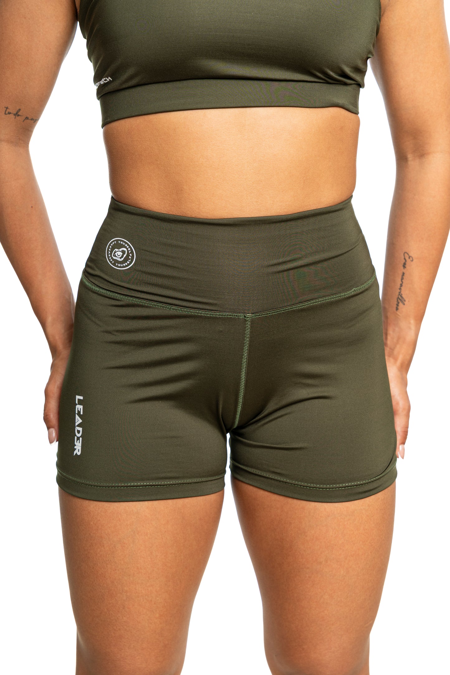 Short Verde Militar Leader