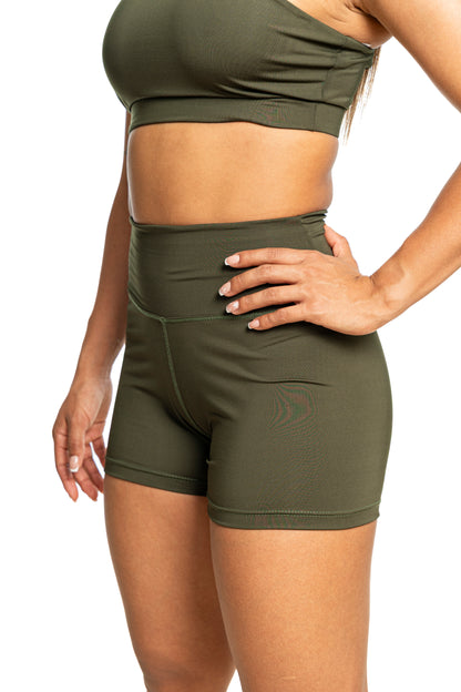 Short Verde Militar Leader