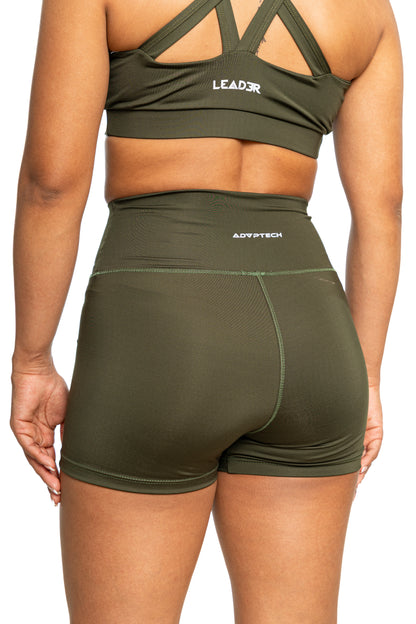 Short Verde Militar Leader