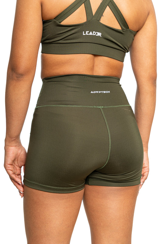 Short Verde Militar Leader