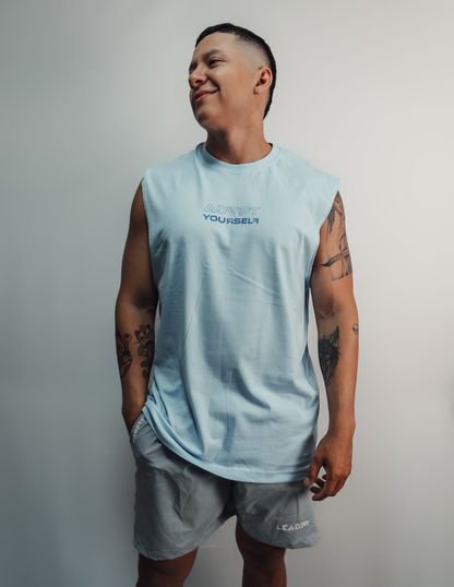 Camiseta sin mangas GRAFITTI - Azull Medio