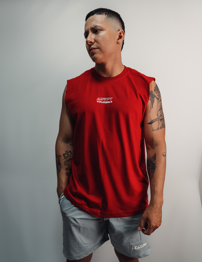 Camiseta sin mangas GRAFITTI - Roja