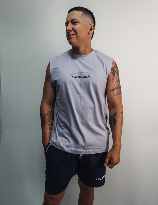 Camiseta sin mangas GRAFITTI - Lila