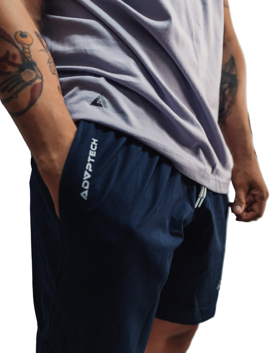 Pantaloneta deportiva Leader - Azul Navy