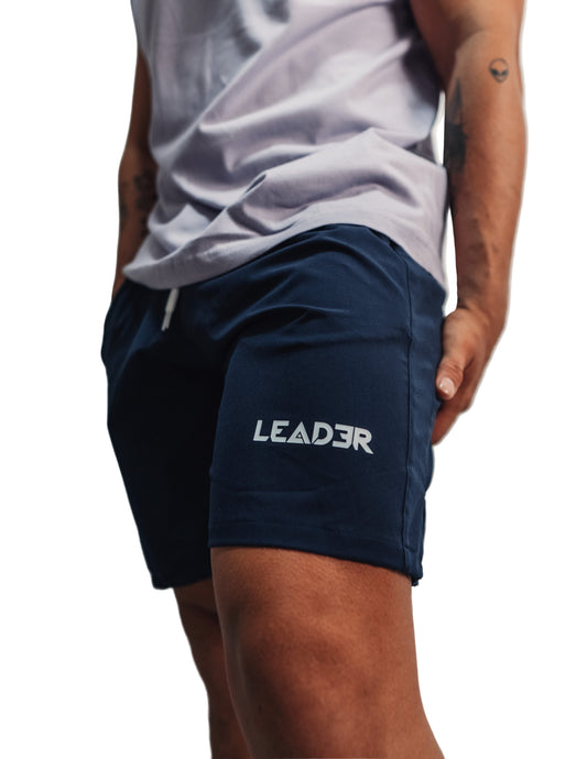 Pantaloneta deportiva Leader - Azul Navy