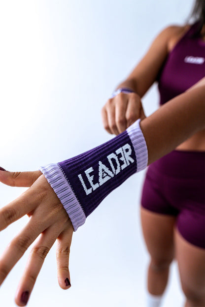 WRISTBAND (muñequeras de sudor) LILA OSCURO