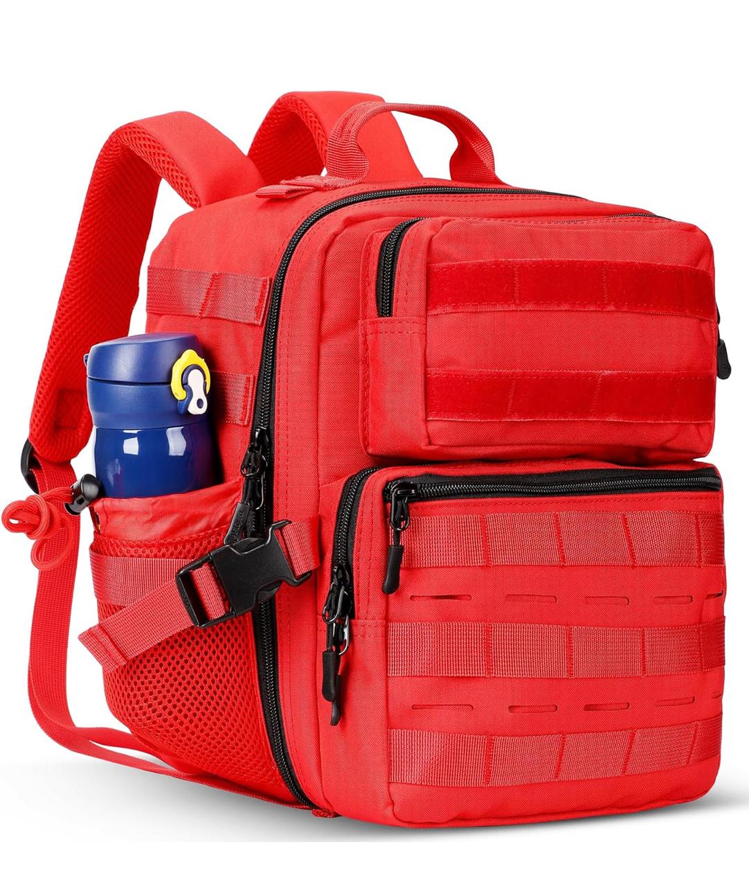 MORRAL MINI ROJO TACTICO 9L