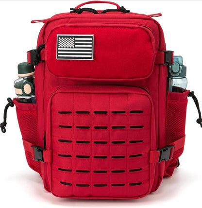 MORRAL ROJO TACTICO 25L