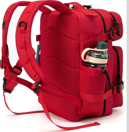 MORRAL ROJO TACTICO 25L