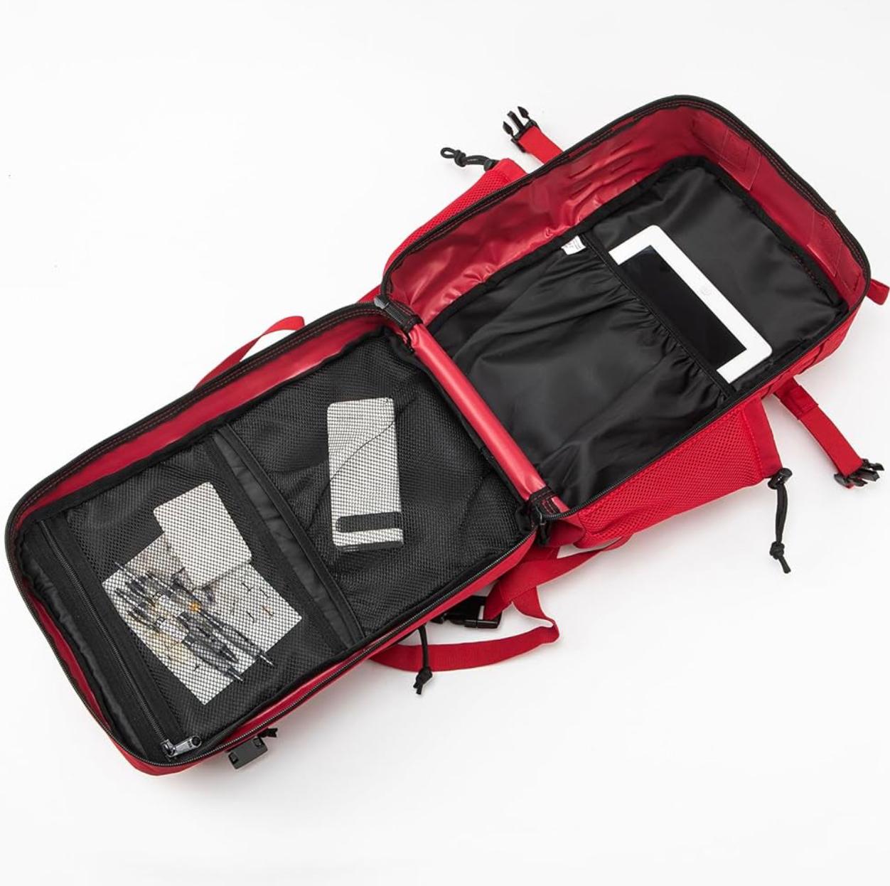 MORRAL ROJO TACTICO 25L