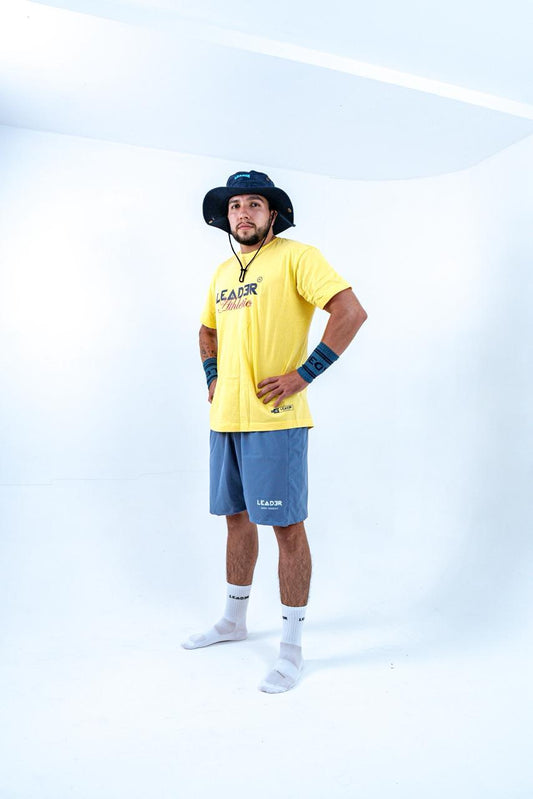 Camiseta Leader Athletics - Amarilla (Unisex)