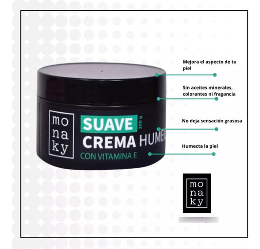 CREMA HUMECTANTE MONAKY 200 mg